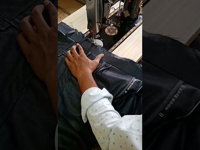 Attach loops on pant belt. #shorts #ytshorts #shortvideo #designer #tailor