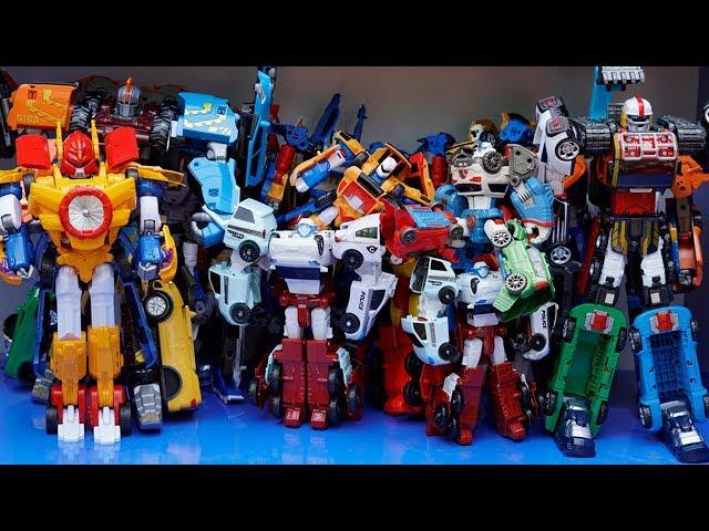 Full Tobot Adventure vs Athlon Robot Transformers Combiner Mainan #трансформеры Truck Car Toys