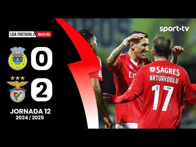 Resumo: Arouca 0-2 Benfica - Liga Portugal Betclic | sport tv