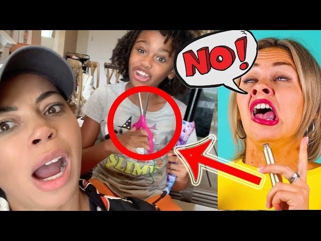 Mami CrayCray Tries HILARIOUSLY RELATABLE EVERYDAY SITUATIONS  - Family Vlog