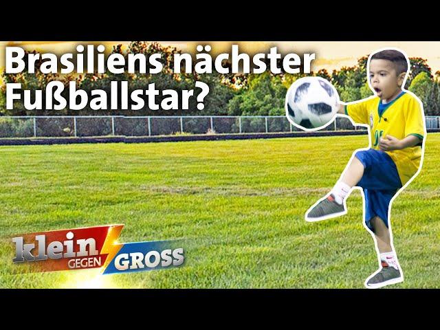 Nächster Neymar? Kai besucht Fußballtalent Marquinho (7) in Brasilien | Klein gegen Groß