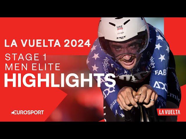 THRILLING TIME TRIAL!  | La Vuelta a España Stage 1 Highlights | Eurosport Cycling