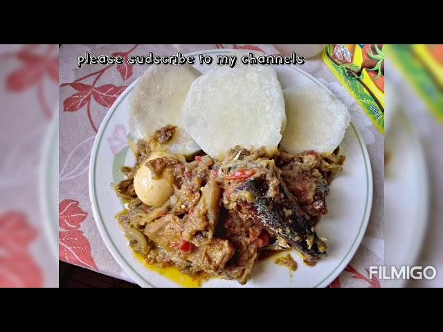 #how to cook  Nigeria# deliciou eggplant with yam recipe mama africa's kitchen one