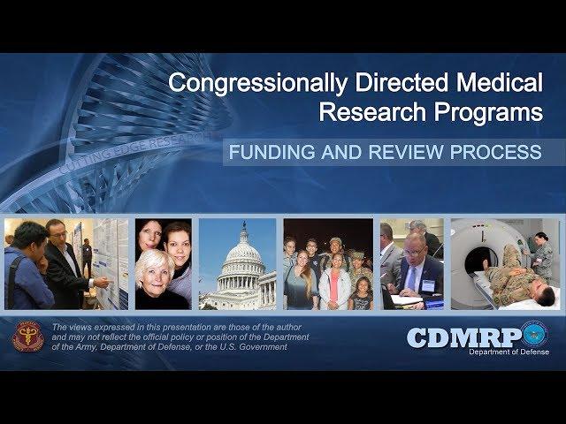 CDMRP Funding and Review Process