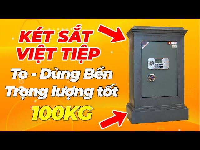 Két Sắt Việt Tiệp KVTLV79DT – Khóa Điện Tử Chống Cháy, Báo Động Thông Minh, Bảo Mật Cao Cấp