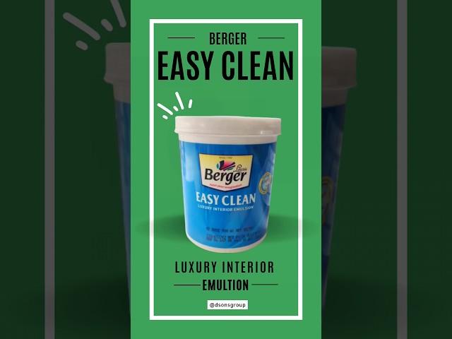 Paint series / Berger EASY CLEAN paint. #paint #bergerpaints #home #decoration #painter .