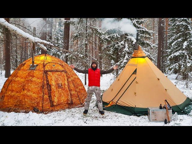 Берег УП-5 или Tentipi? Обзор и сравнение зимних палаток