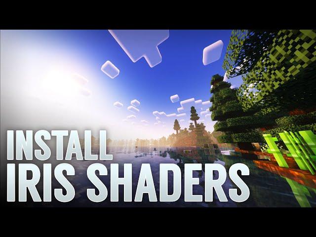 How To Install IRIS SHADERS for Minecraft 1.19.1 with Shaders | Minecraft 1.19.1 Shaders