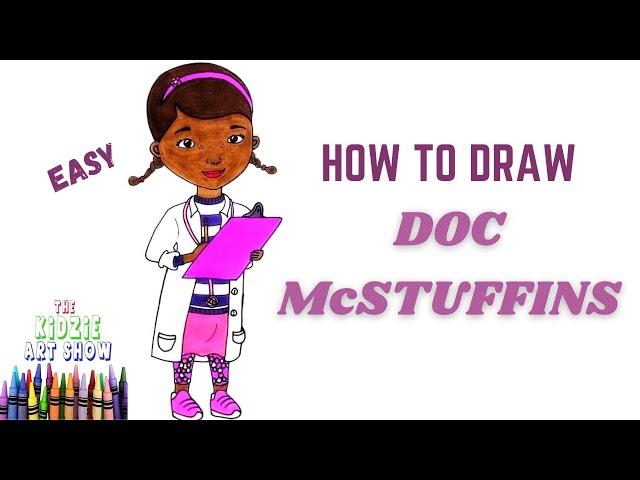 How to draw Doc McStuffins step by step easy