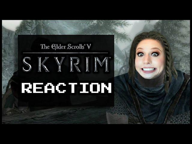 ALL Skyrim Trailers REACTION