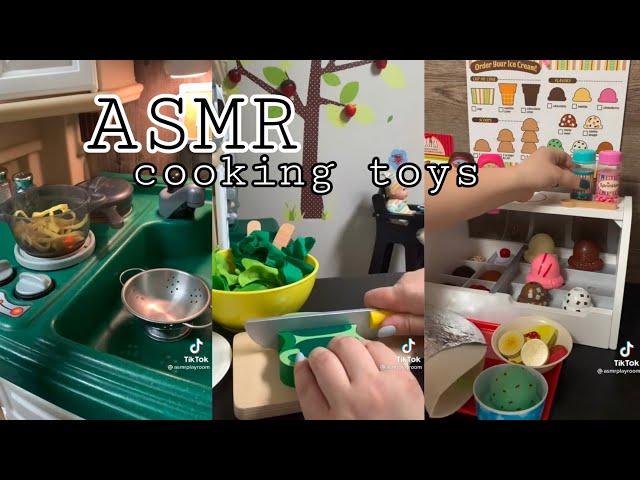 ASMR Cooking Toys Tiktok Compilation || alexaj.