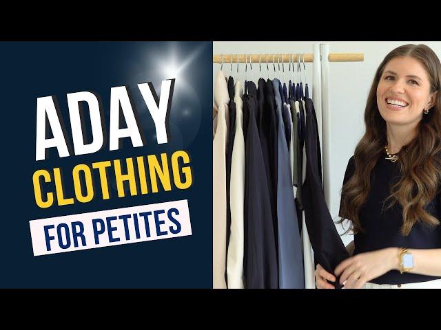 ADAY CLOTHING REVIEW (PETITE EDITION!) | Olivia Gudaniec