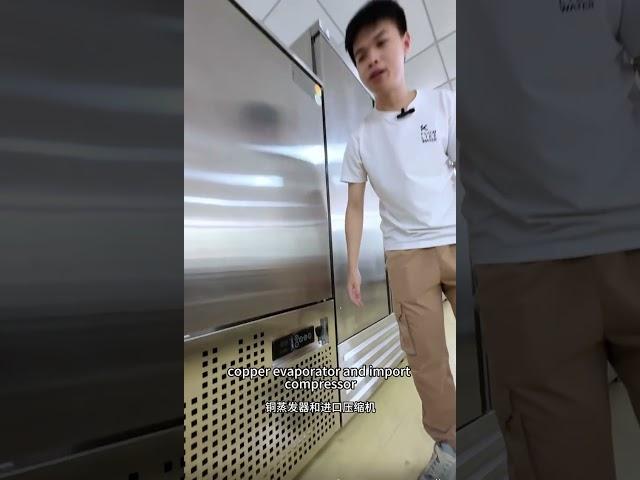 Commercial blast freezer for restaurant #factory #refrigerator #manufacturing