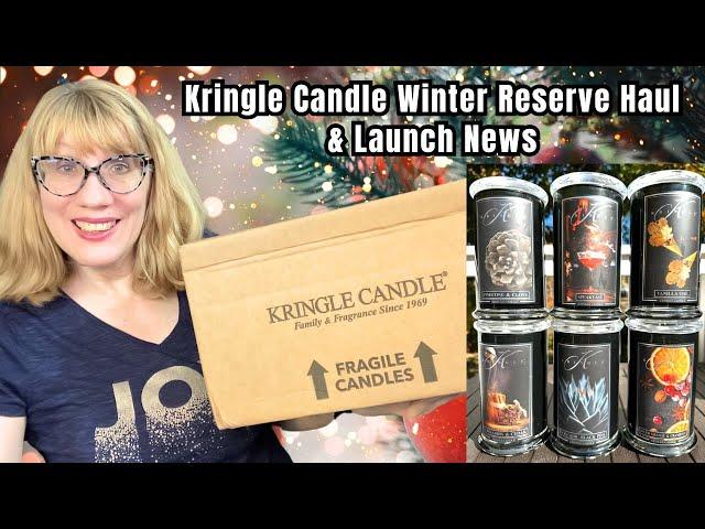 Kringle Candle Winter Reserve Haul & Launch News