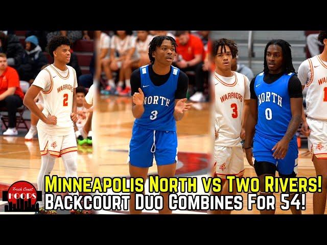 Minneapolis North GOES AT Two Rivers! Backcourt Duo Shows Out!