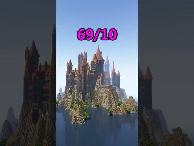 Which Minecraft Building looks the best?  #Shorts