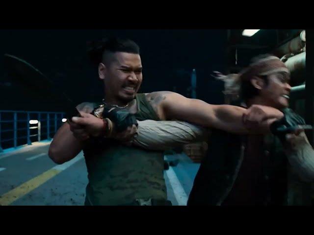 Tony Jaa & Levy Tran vs Daren Nop - Expendables 4 (2023)