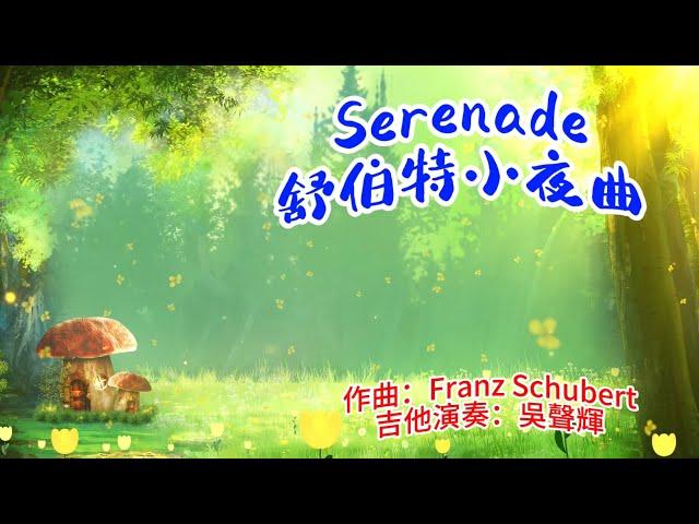 Serenade-Standchen（舒伯特小夜曲）吉他演奏