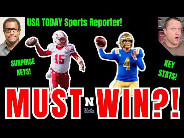 NEBRASKA-UCLA Prediction! USA TODAY Sports Reporter (& UCLA Insider) James H. Williams Joins Adam!