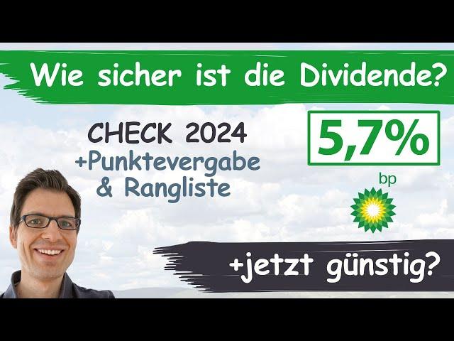 BP Aktienanalyse 2024: Wie sicher ist die Dividende? (+günstig bewertet?)