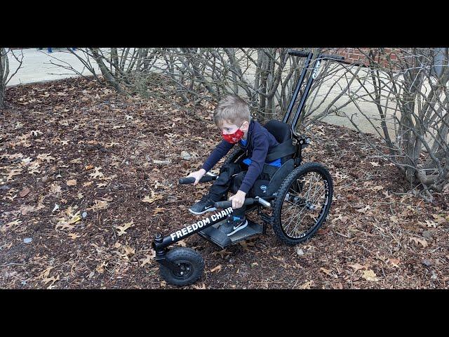 The World's First All-Terrain Wheelchair for Kids