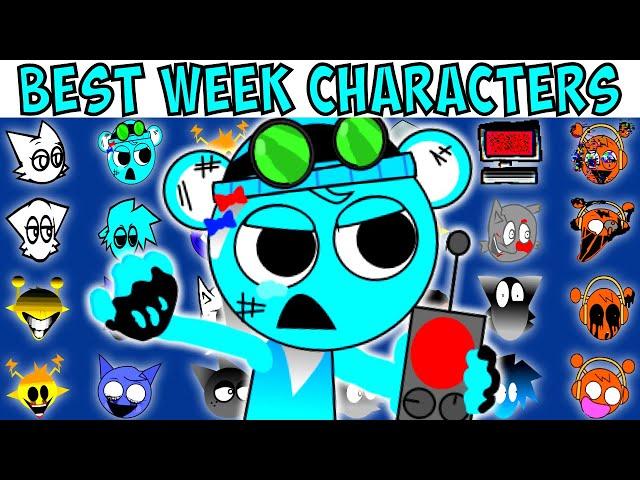 ALL BEST WEEK CHARACTERS | FNF Character Test | Gameplay VS Playground