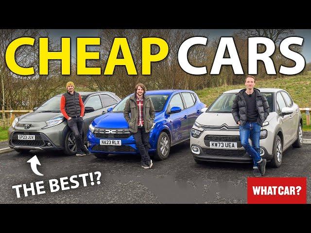 What's the best CHEAP new car? Citroen vs Dacia vs Toyota | What Car?