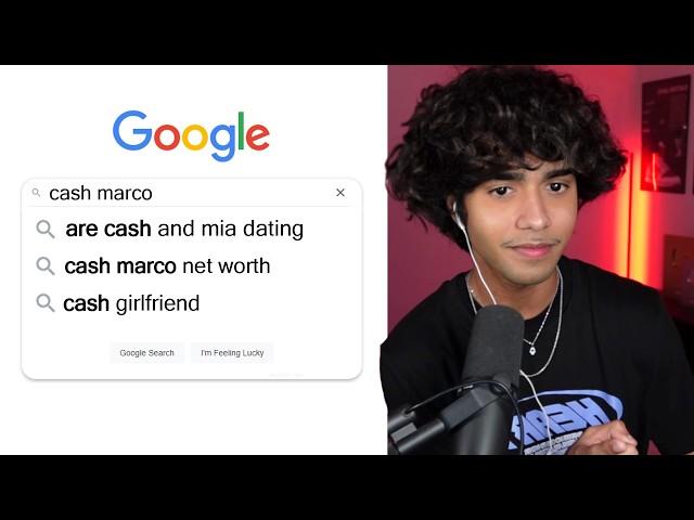 Cash Googles Himself