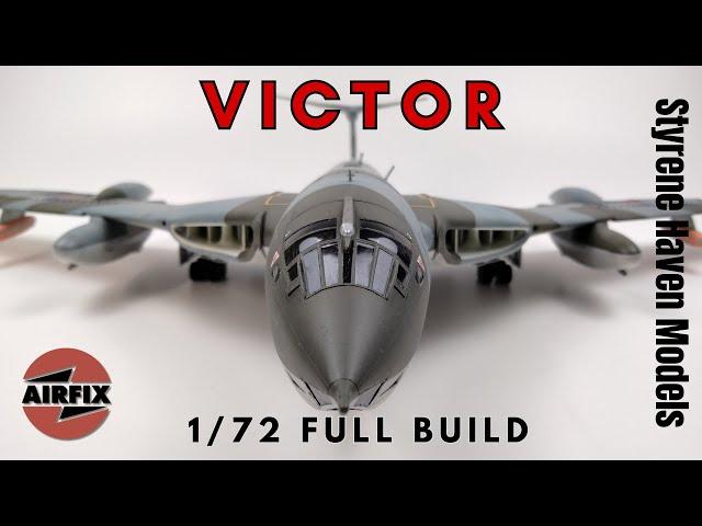 FULL Build! | 1/72 Airfix RAF Victor Jet Tanker Plastic Model | Unique Pin Strip Masking Technique!