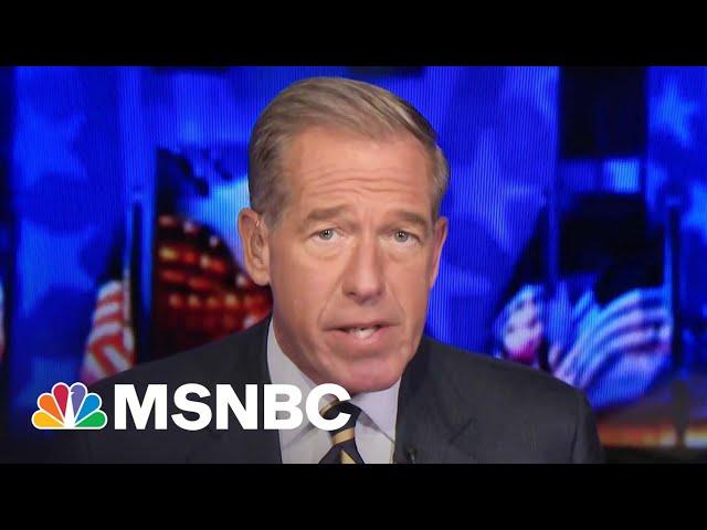 Until We Meet Again. Brian Williams Signs Off