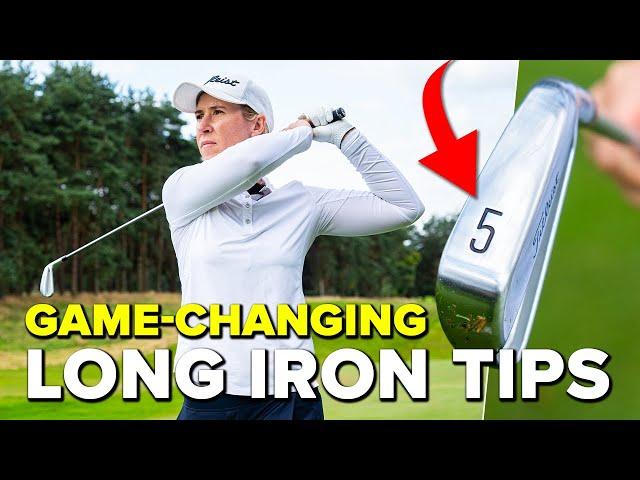 Achieve consistent BALL STRIKING WITH YOUR LONG IRONS!