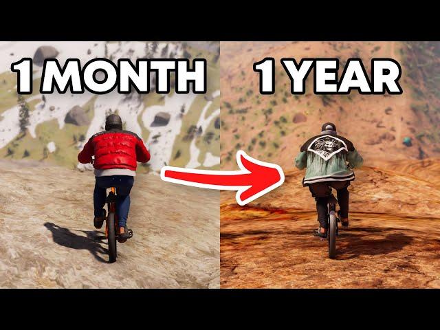 MY EVOLUTION Playing RIDERS REPUBLIC for 1 Day | 1 Month | 6 Months | 1 Year