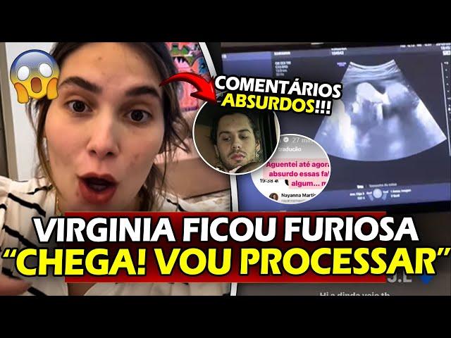  VIRGINIA FICOU FURIOSA após COMENTÁRIOS ABSURDOS SOBRE SUA FAMILIA *não aguento mais*