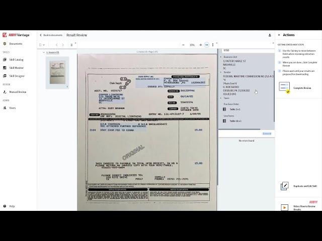 ABBYY Vantage Demo: Your No-Code Approach to Intelligent Document Processing