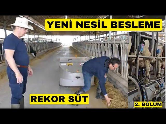 YENİ NESİL BESLEMEYLE SÜT ÜRETİMİNDE REKOR ( Talat Aydın Yeni Nesil besleme konseptini anlatıyor)