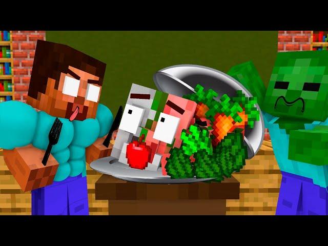 COOKING CHALLENGE - Minecraft Animation