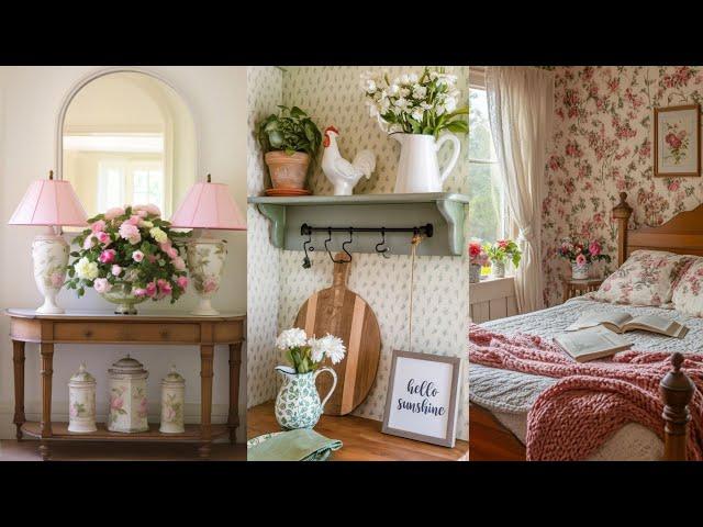 100+ Enchanting Vintage Rustic Spring Decor Ideas for a Magical Space: Shabby Chic Farmhouse Decor