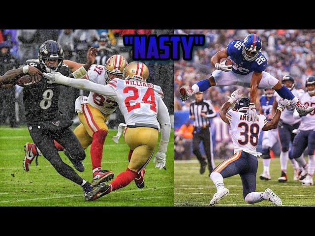 Nfl Best Jukes, Spins and Hurdles "Tri-Factor"