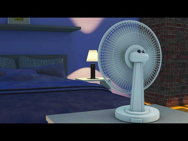 Relaxing Oscillating Fan Noises for Sleep | 10-Hour Fan Sounds