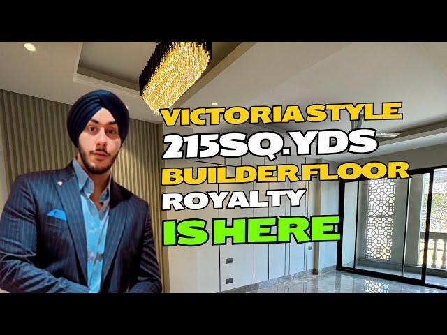 Victorian Style Builder Floor In Gurugram | 215 Sq. Yds Builder Floor | Gurgaon Builder Floor |