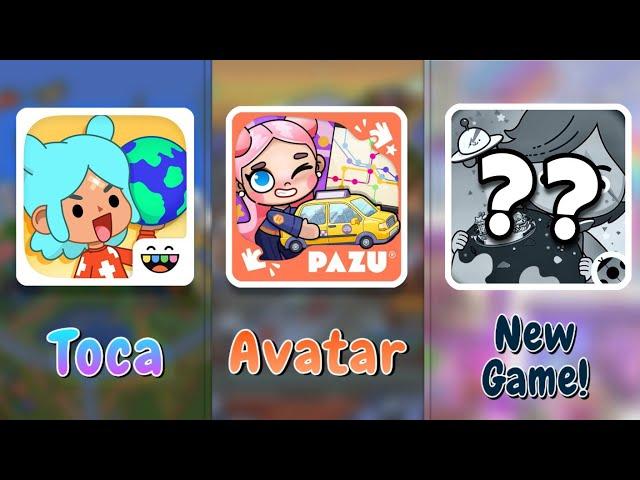 Toca boca world vs Avatar World vs Miga Town  full tour with voice!  [ New update 2024 ]