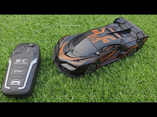 New Remote Control Bugatti Sport Car Unboxing and Testing/ RC Bugatti car unboxing #thar #gadi #car