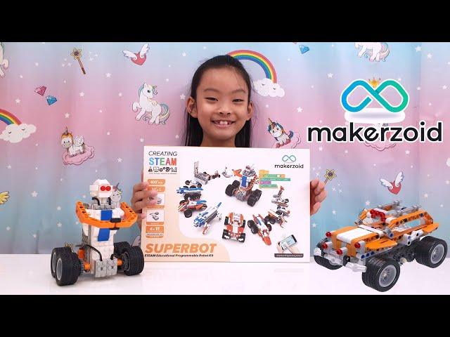 Makerzoid Superbot Robot Construction Building Set