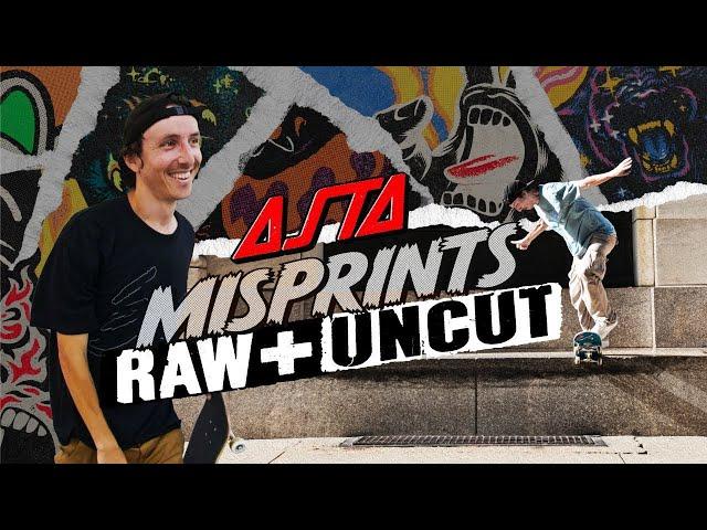 TOM ASTA - RAW & UNCUT FROM HIS 'MISPRINTS' FULL PART! | Santa Cruz Skateboards