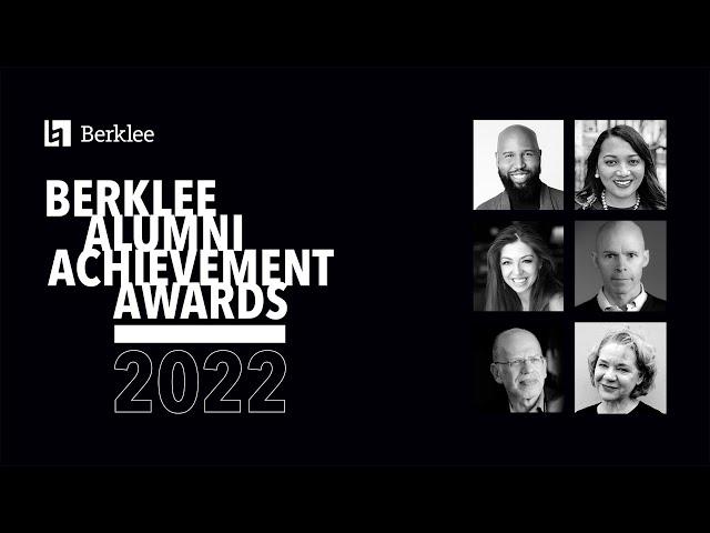 2022 Berklee Alumni Achievement Awards
