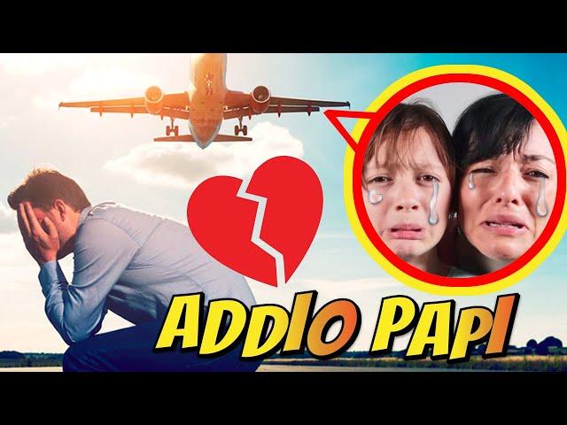 ADDIO PAPI  TI LASCIAMO (1 Parte)  PARTIAMO E TORNIAMO IN ITALIA *EMOZIONANTE* VLOG | Sofi e Moni