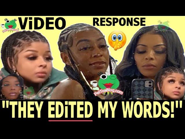 Tesehki Best Friend Who Confirmed Chrisean Rock Allegations says Zeus Edited her WORDS (Video) 