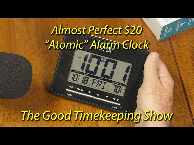An "Atomic" Digital Alarm Clock for about $20 at Walmart! Sharp SPC932