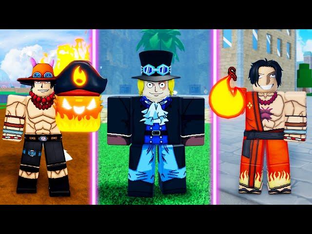 Mastering Flame Fruit in EVERY One Piece Roblox Game