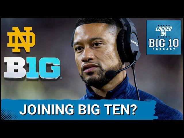 Notre Dame JOINING Big Ten TOMORROW Would Make College Football Fair! National Championship First!